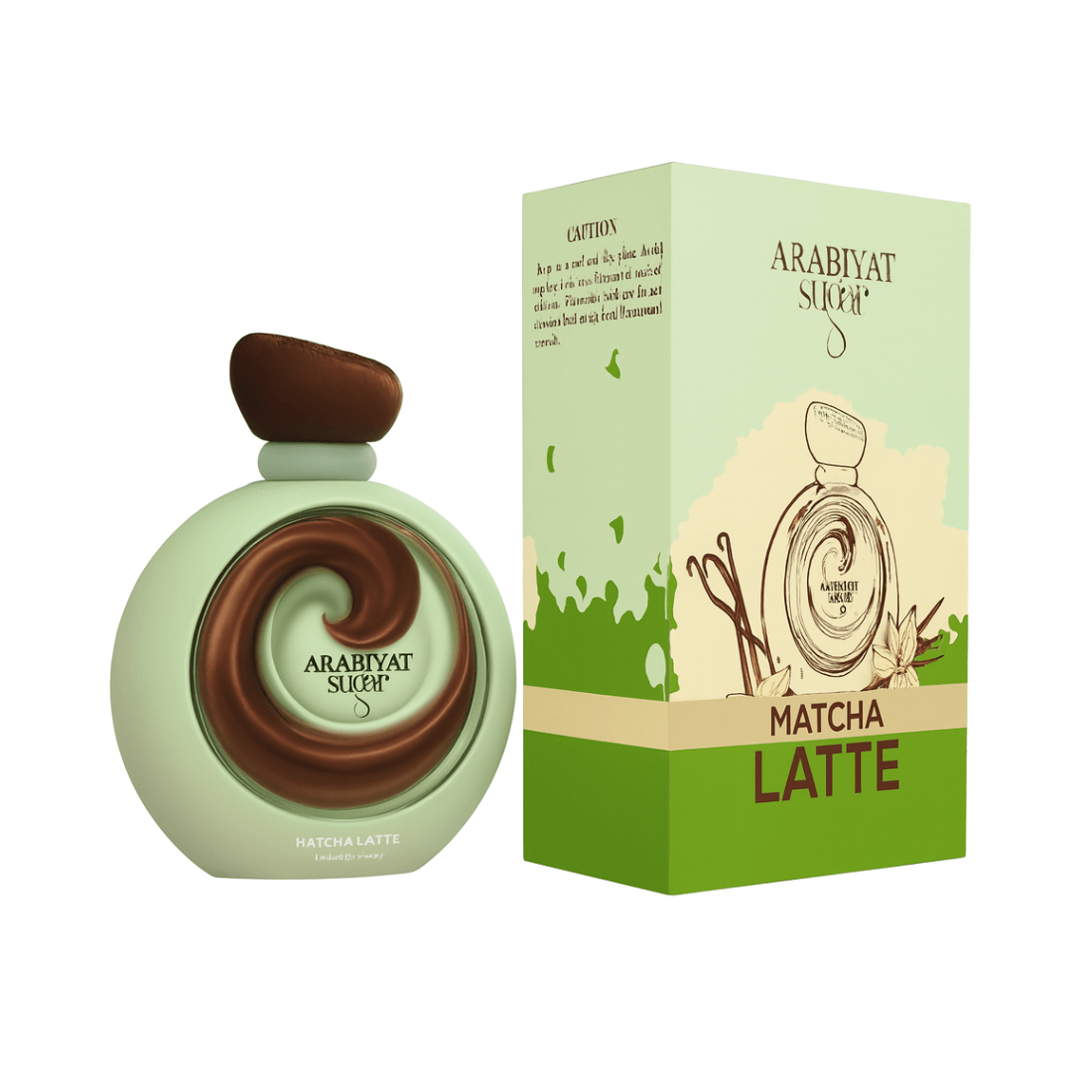 Arabiyat Prestige Matcha Latte Parfum - cremiger grüner Tee Duft mit süßem Vanille-Finish