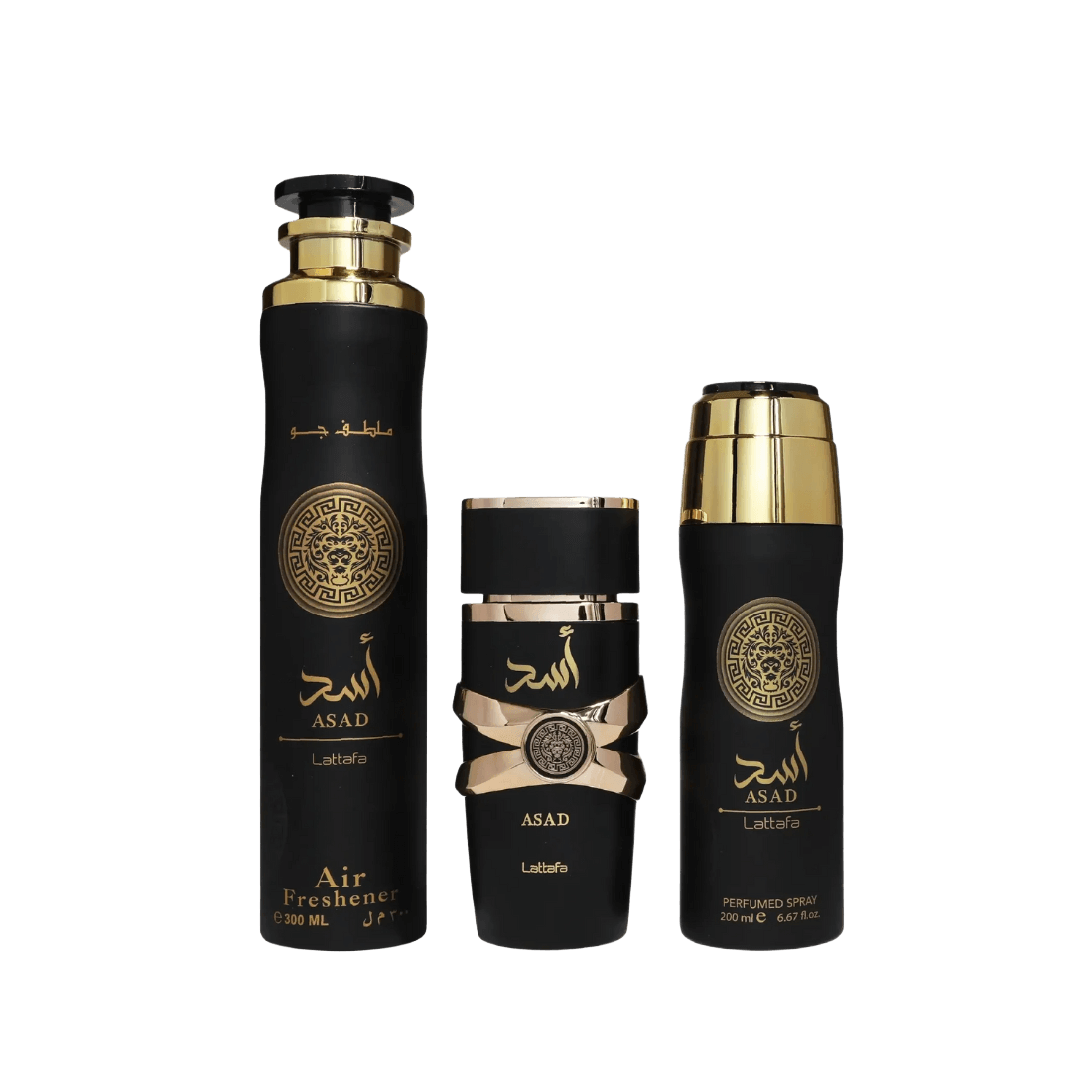 Lattafa Asad 3-Piece Gift Set