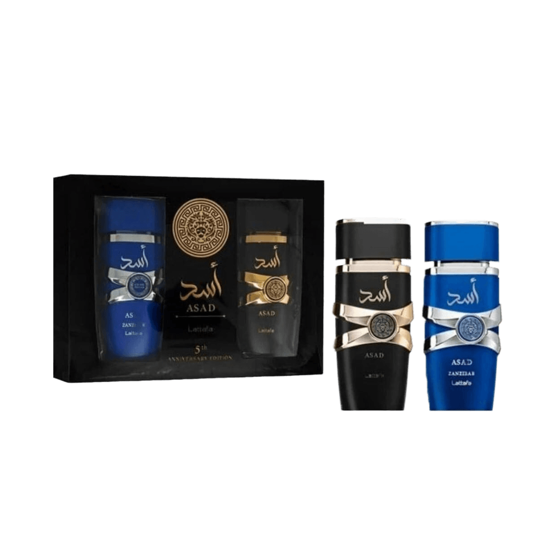 Lattafa Asad Anniversary Set